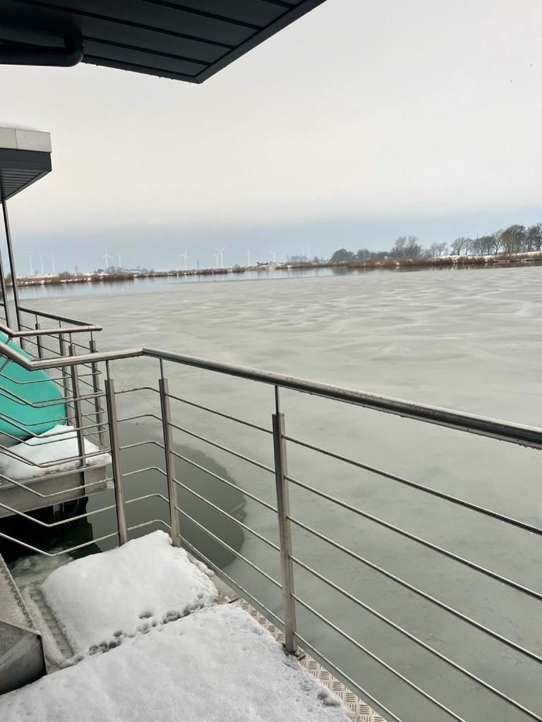 Hausboot Der Frieslaender Im Wangermeer Schillig Bagian luar foto